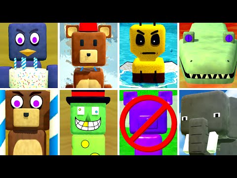 Super Bear Adventure - Gameplay Walkthrough Evil Elephant Parkour【4k 60FPS / No Damage】.