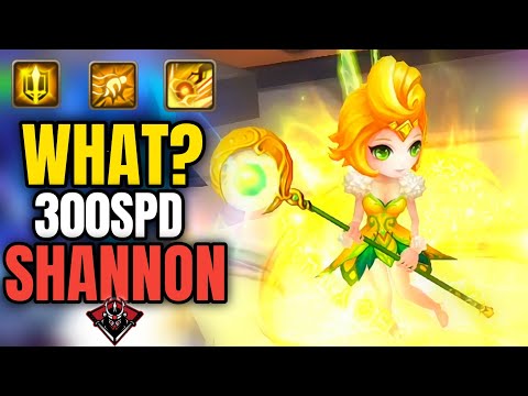 300+ SPD SHANNON. WHY? | Summoners War