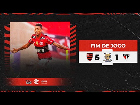 Gols de Flamengo 5x1 São Paulo - Brasileirão