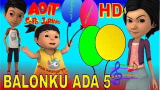 Download lagu Adit Sopo Jarwo ✰ Balonku Ada 5 ✰ Lagu Anak Indonesia Populer Sepanjang Masa mp3