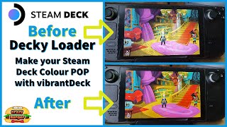 Steam Deck Decky Loader - Improve your Steam Deck and make those colours POP!