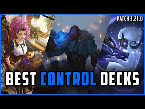 BEST Control Decks To UTILIZE in Legends of Runeterra! Patch 3.21.0