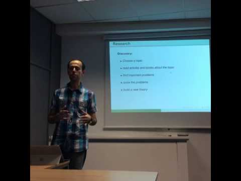 Prof Caucher Birkar, 22 October 2016