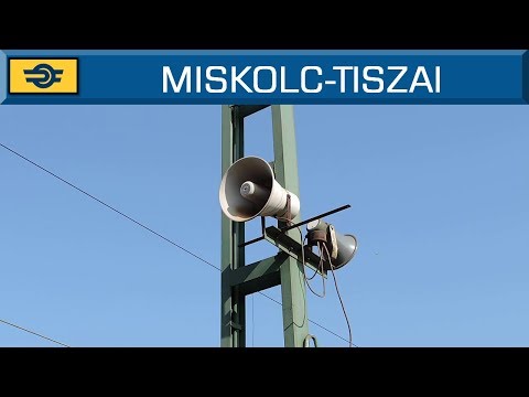 Hangosbemondás Miskolcon | Vágányzári információk