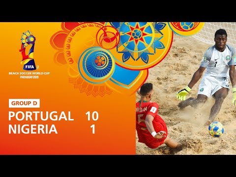 Portugal v Nigeria [Highlights] - FIFA Beach Soccer World Cup Paraguay 2019