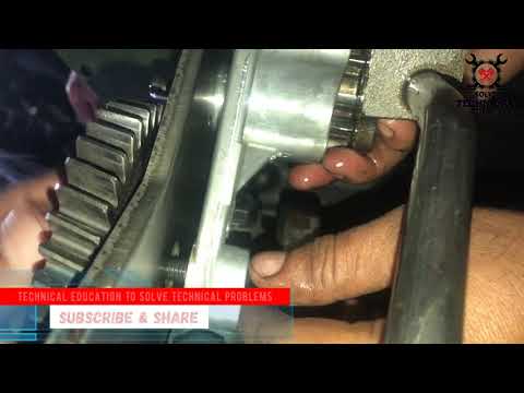 How to install oil pump on John deer 6068 or 4045 engine oil pressure Bypass valve and oil pump