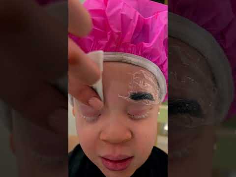 Albino girl's transformation is a must-see 😍 #shorts