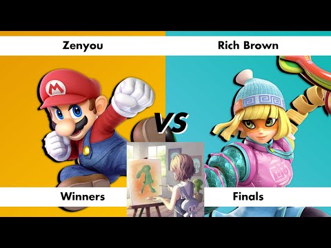SUPER SMASHED at TRANSPLANTS - Winners Final: Zenyou (Mario) vs Rich Brown (Min Min)