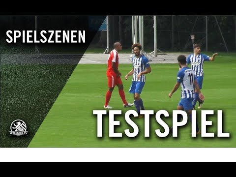 Hertha BSC II - Lichtenberg 47 _Testspiel_ - Spielszenen