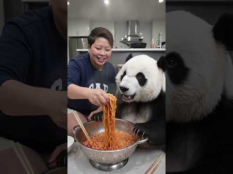 Panda and me
