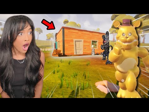 Fast Fredbear BUT there is only ONE ROOM in Hello Neighbor