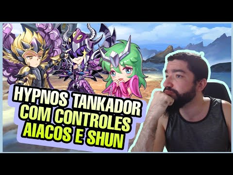 Gosta de Controles? Aiacos, Shun Andrômeda e Hypnos na Mesma Formação  - Saint Seiya Awakening