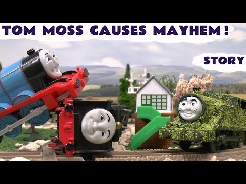 Thomas And Friends Tom Moss Causes Mayhem Toy Train Story