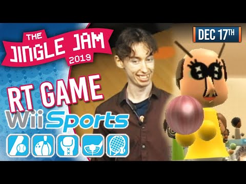 JINGLE JAM 2019 DAY 17! - RTGAME & WII SPORTS! - 17/12/19