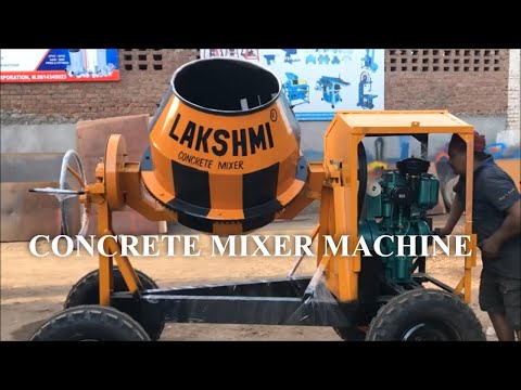 Concrete Mixture Machine