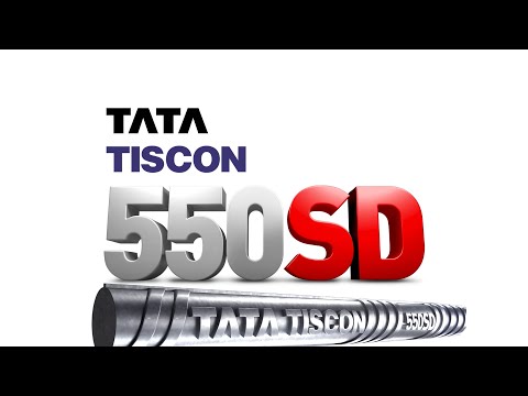 TATA 550 SD TMT Bar, For Earthquake Zone, Grade: Fe550SD
