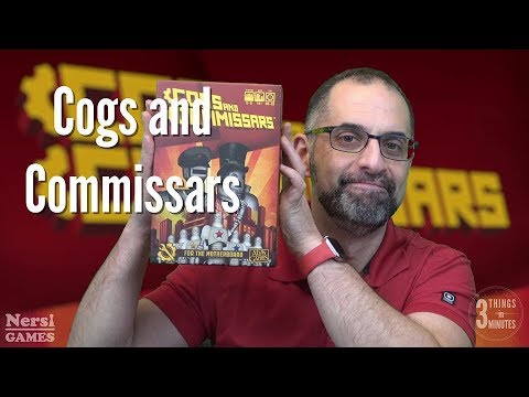 3 Things in 3 Minutes: Cogs and Commissars Review