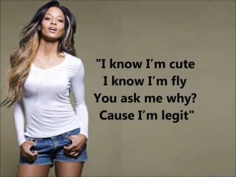 Nicki Minaj - I'm Legit ft. Ciara (Lyrics)