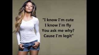 Nicki Minaj - I&#39;m Legit ft. Ciara (Lyrics)