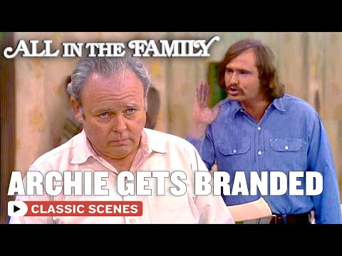 The Bunkers Gets Branded | All In The Family