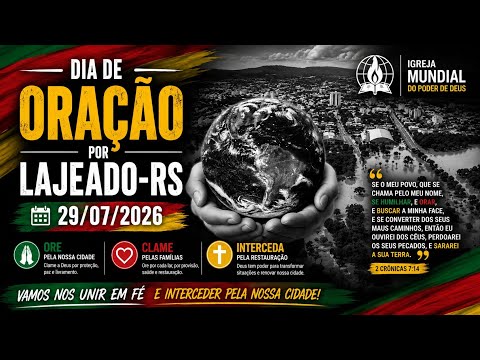 MINUTOS com DEUS orando pelo Rio Grande do Sul #orando #oração #jesus #lajeado 