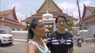 Travel to Bangkok!  from Karaoke to Muay Thai - With "Never Coming down", Guster Cover