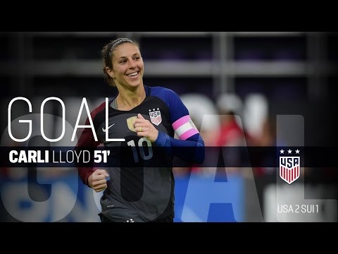 WNT vs. Switzerland: Carli Lloyd Second Goal - Oct. 23, 2016