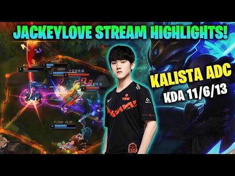TES JackeyLove Stream Kalista ADC vs Ashe KR Challenger | Jackeylove Stream Highlights