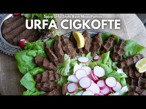 How Authentic Urfa Cigkofte is Made, Addictive Spicy Raw Meat Patties