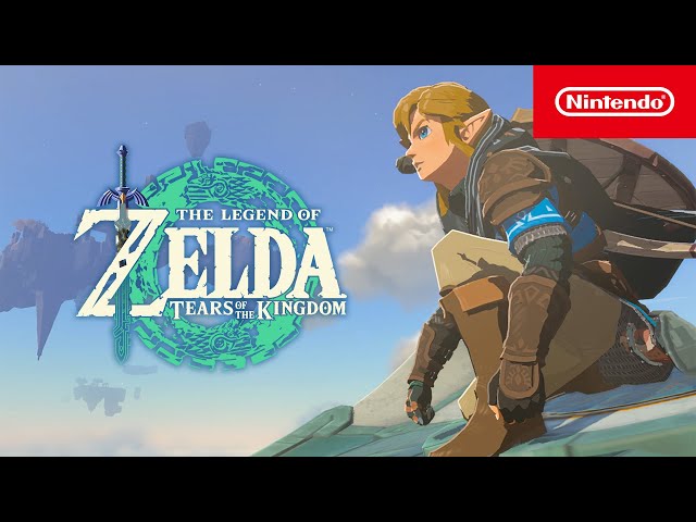 Nintendo Switch OLED Azul Neón/Rojo Neón + The Legend of Zelda: Tears of the Kingdom Nintendo Switch video
