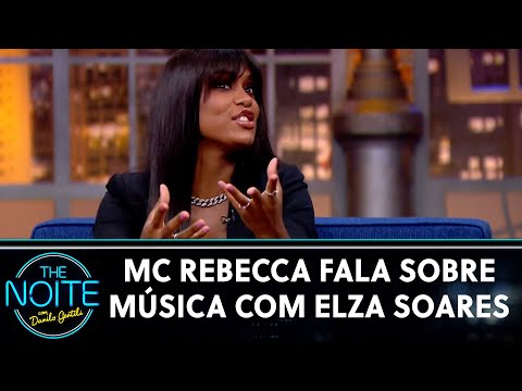 MC Rebecc fala sobre música com Elza Soares | The Noite (06/04/21)