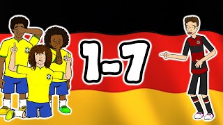 🏆1-7! Germany destroy Brazil!🏆 (World Cup 20