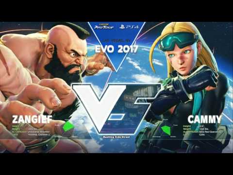 SFV: EVO 2017 - Day 2 - Top 32 to Top 16 - CPT2017