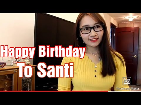 Happy birthday to Shanti