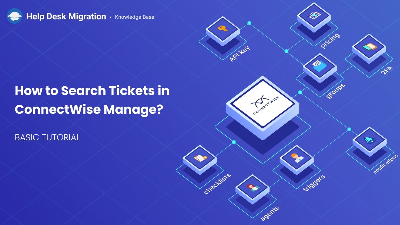 Search Tickets in ConnectWise Manage