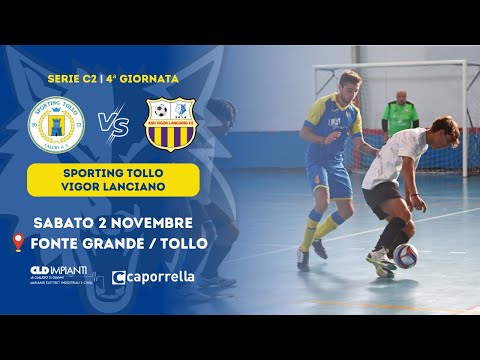 Serie C2 | Sporting Tollo - Vigor Lanciano 7-6 (Gol & Highlights) | 4ª Giornata 2024/25