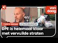 Morgan Brejaart van Democratisch Platform Enschede over vuil in de straten