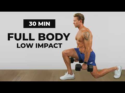 High Intensity Low Impact Dumbbell Workout for Total Body Fat Burn