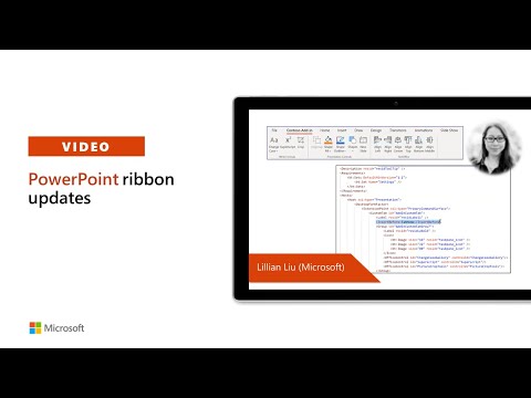 PowerPoint ribbon updates