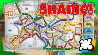Ticket to Ride Europe 1912 - I Am A Coward!