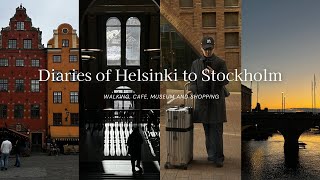 【Eng sub】Vlog | Stockholm and Helsinki Diaries | 単身インド駐在員の北欧(ストックホルム、ヘルシンキ)旅行🇸🇪🇫🇮