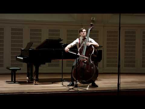 Teppo Hauta-aho: Kadenza for double bass solo, Dominik Wagner