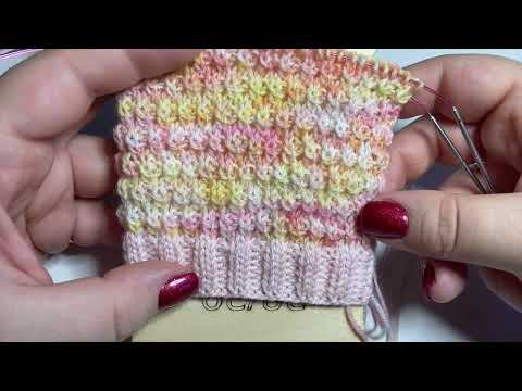 Sockenmuster 9 - Ganz einfaches Strukturmuster