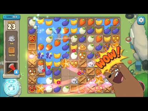 We Bare Bears match3 repairs level 322