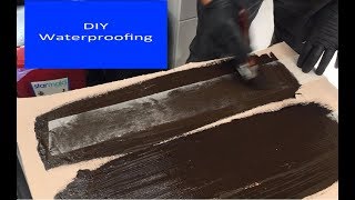 How to apply waterproofing membrane using bandage