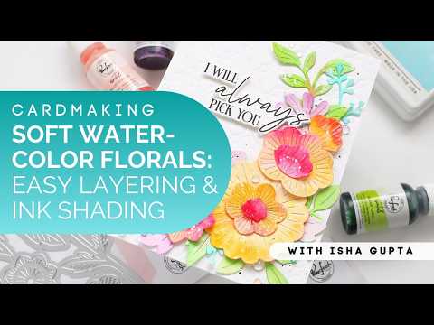 How to Layer Watercolor Florals for Beautiful Spring Dimension feat. Bloomsmith Florals