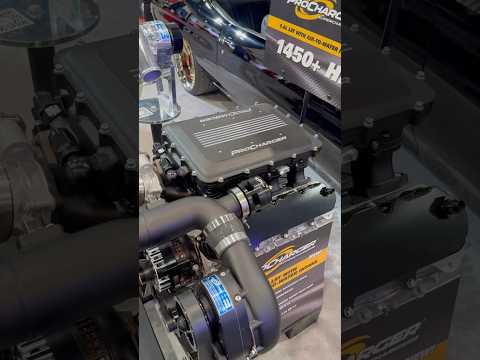 NEW #procharger A/W Integrated Intake Manifold 🌬️ | #sema2024 #supercharged #supercharger