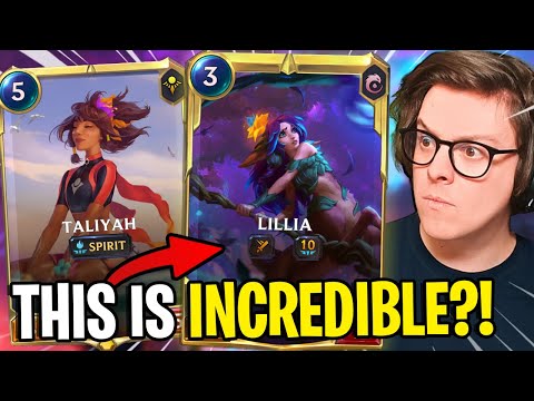 LILLIA IS SO MUCH FUN?! HUGE STATS WITH SPIRIT!! - Legends of Runeterra