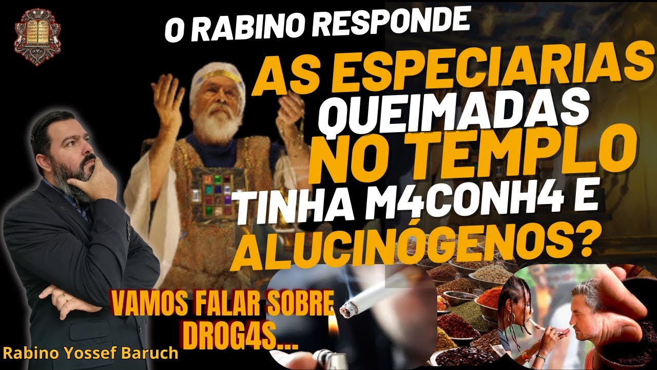 O incenso do Templo tinha Drogas? Você vai se surpreender!