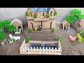 Diy How To Make A Beautiful House From Cardboard Swimming Pool Tractor House House For Animals